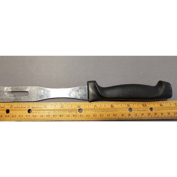 Vintage Rogers Pro Cut 2-Prong Stainless Steel Carving/Serving Fork - 11” Long - Picture 9 of 9